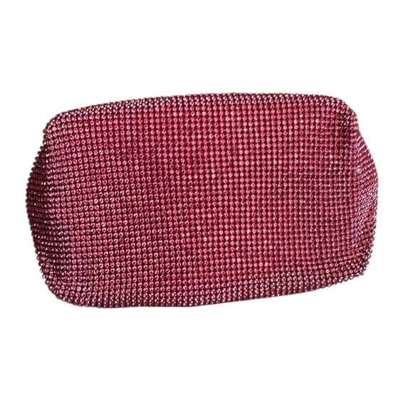 Cult Gaia Solene Mini Crystal Top Handle Bag in Rose Pink - Picture 5 of 13